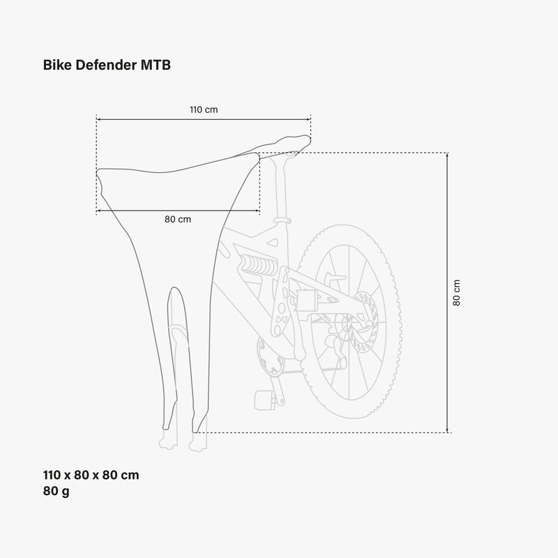 Scicon Copribici Mountain Bike Tetto Auto Nero Vendita Calda