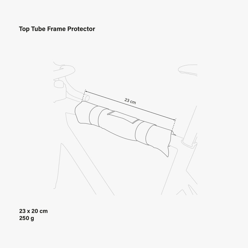 Scicon Tubo Protezione Telaio Bici Nero 2025