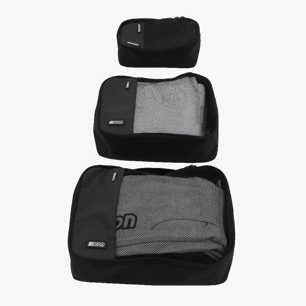 Scicon Set Organizer Valigia 3 pezzi Nero Fino al 65% di sconto