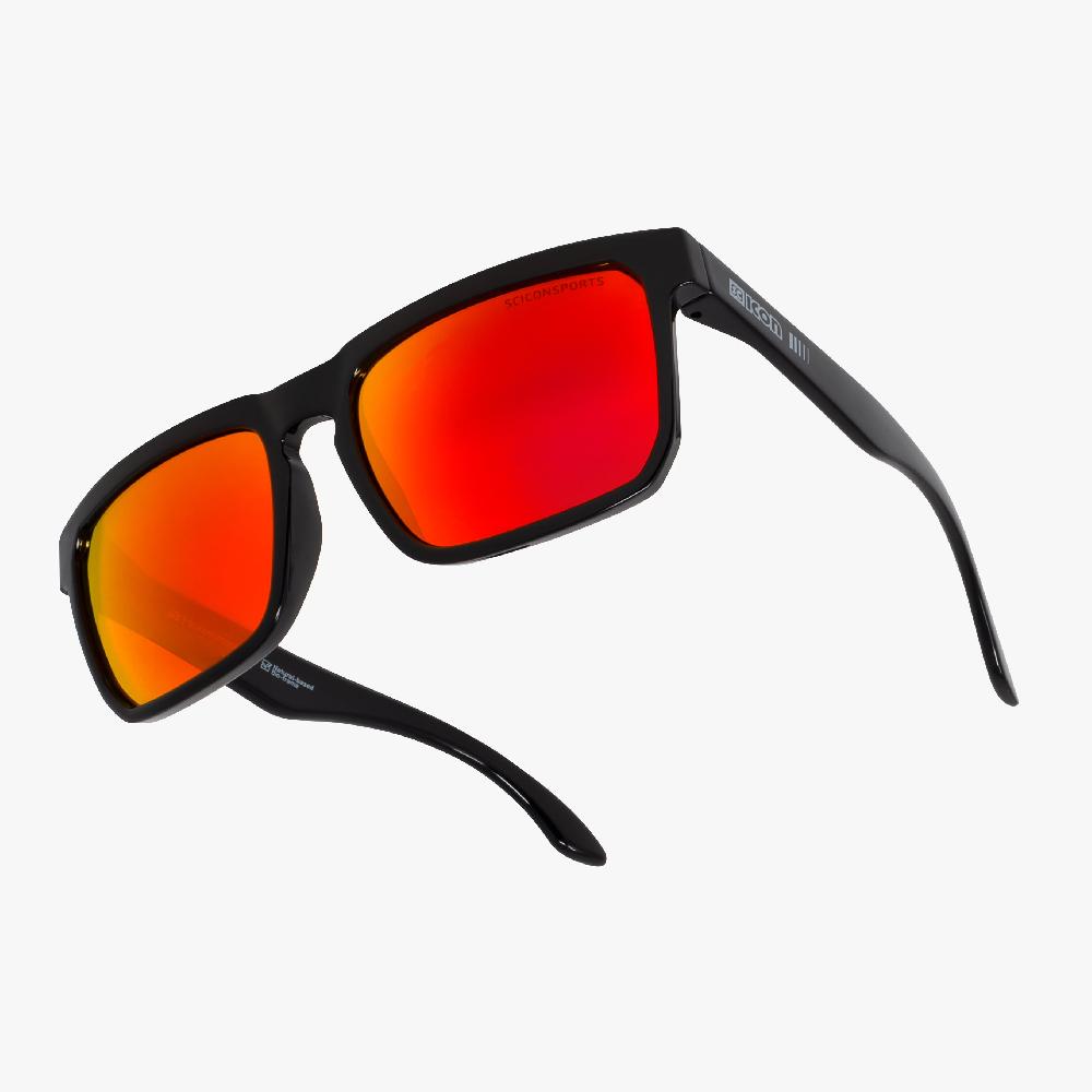 Scicon Occhiali da sole Gallio Nero/Rosso Prezzo Ridotto