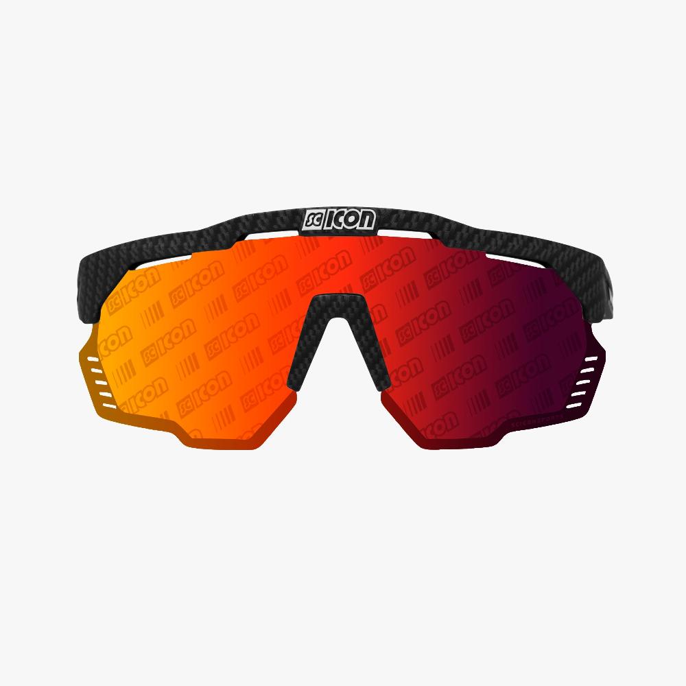 Scicon Occhiali Sportivi Aeroshade Kunken Carbon Opaco/Lenti Rosse Online