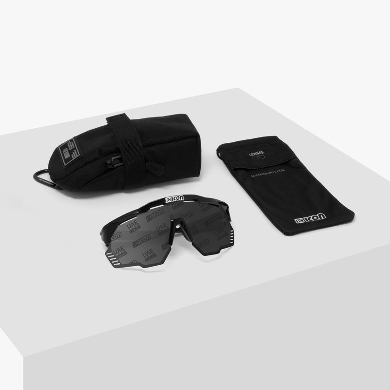 Scicon Occhiali Sportivi Aeroshade Kunken Neri/Lenti Argento Offerte