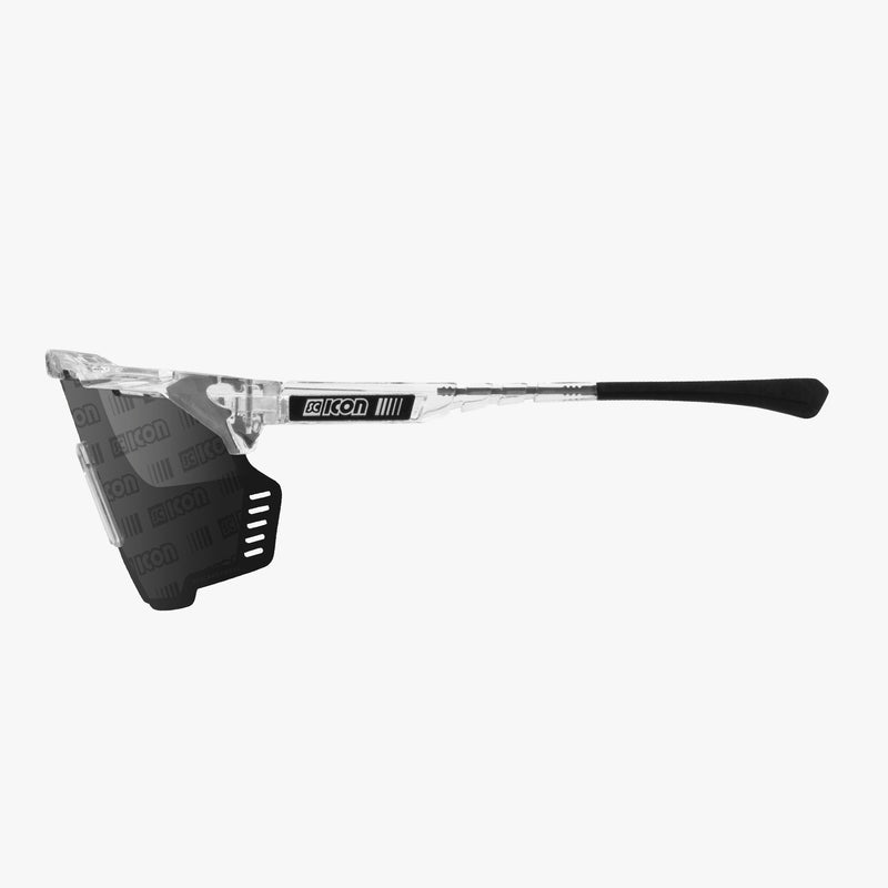 Scicon Occhiali Sportivi Aeroshade Kunken Cristallo/Lenti Argento Vendita Economica