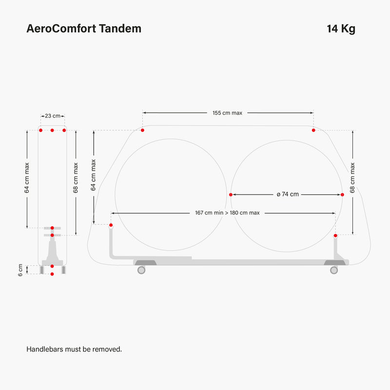 Scicon Borsa porta tandem Aerocomfort Nera Qualità