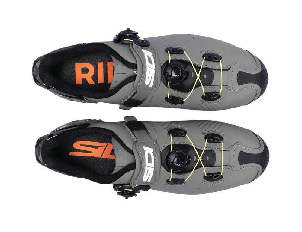 Sidi MTB DRAKO 2S SRS - military - yellow / Regular / 38 Outlet