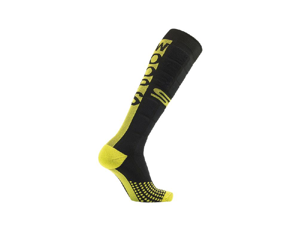 Sidi CALZINI WOOPS - black/yellow / Regular / 38/42 Presa