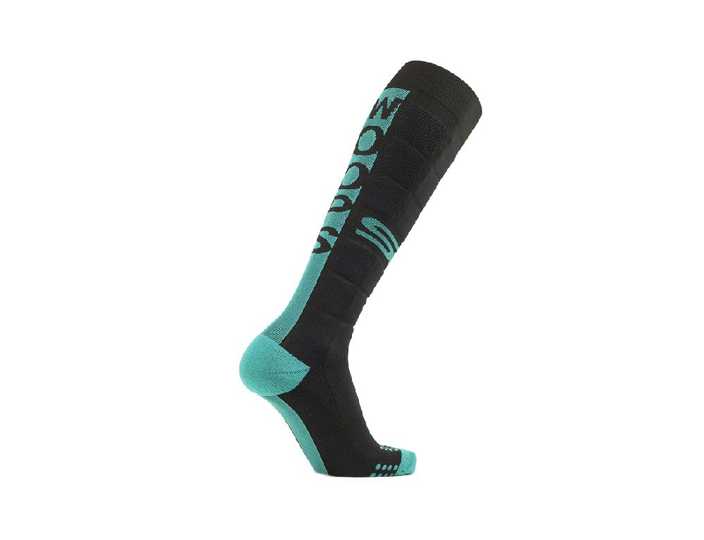 Sidi CALZINI WOOPS - black/green / Regular / 38/42 Economico