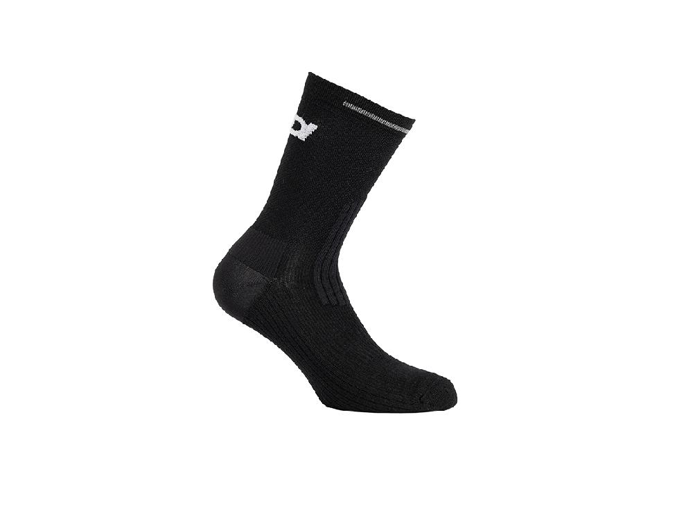 Sidi CALZINI VISIBILIS - 20 CM - black/white logo / Regular / 35/39 Moda