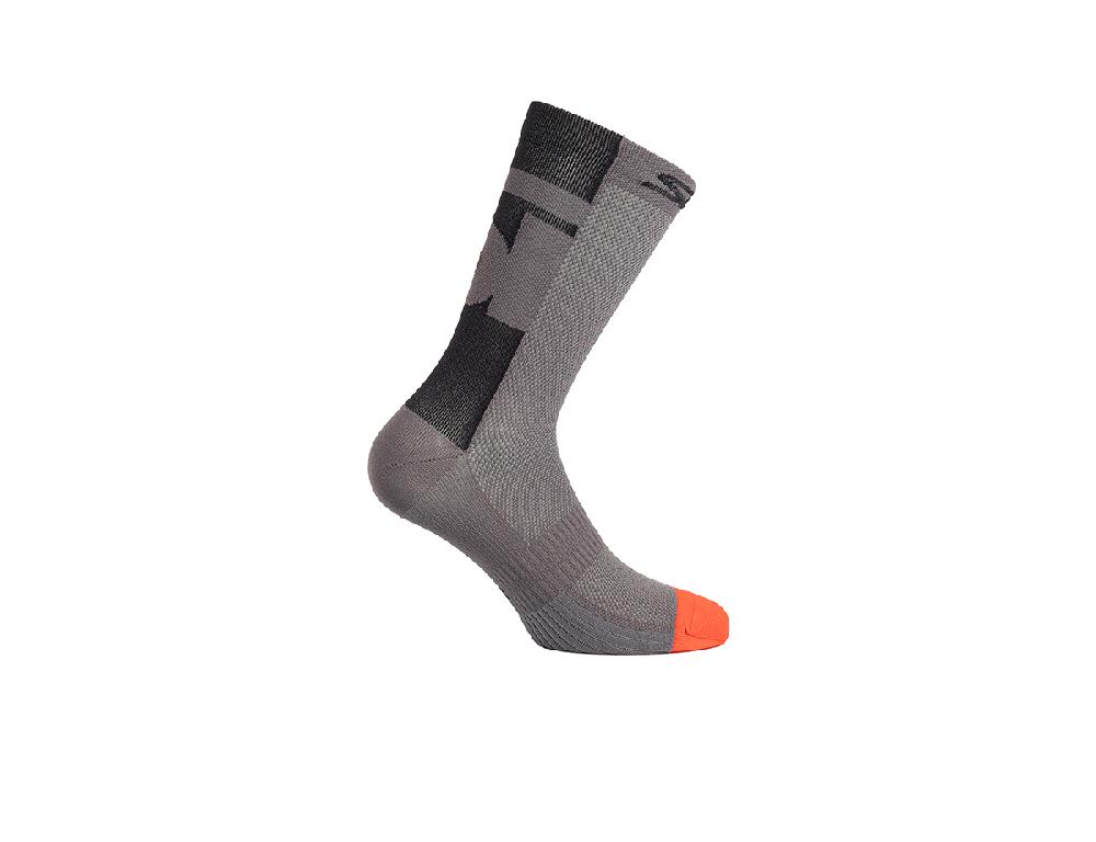Sidi CALZINI CONFUSUM - 18 CM - anthracite/black / Regular / 35/39 In Linea