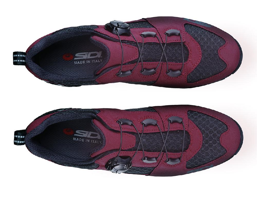 Sidi MTB TURBO - burgundy - black / Regular / 38 Lightning offer