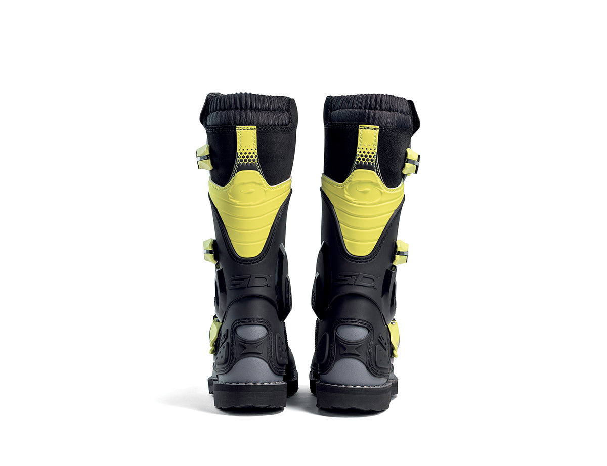 Sidi FLAME - black - lime / Regular / 31 Presa