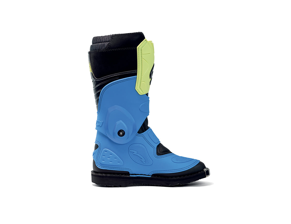Sidi FLAME - light blue - lime - black / Regular / 32 Sconto