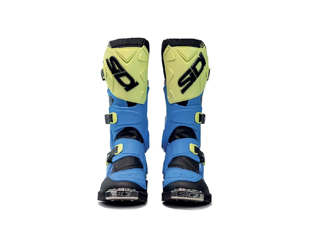 Sidi FLAME - light blue - lime - black / Regular / 32 Sconto