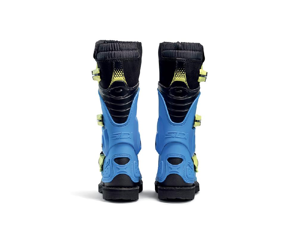 Sidi FLAME - light blue - lime - black / Regular / 32 Sconto
