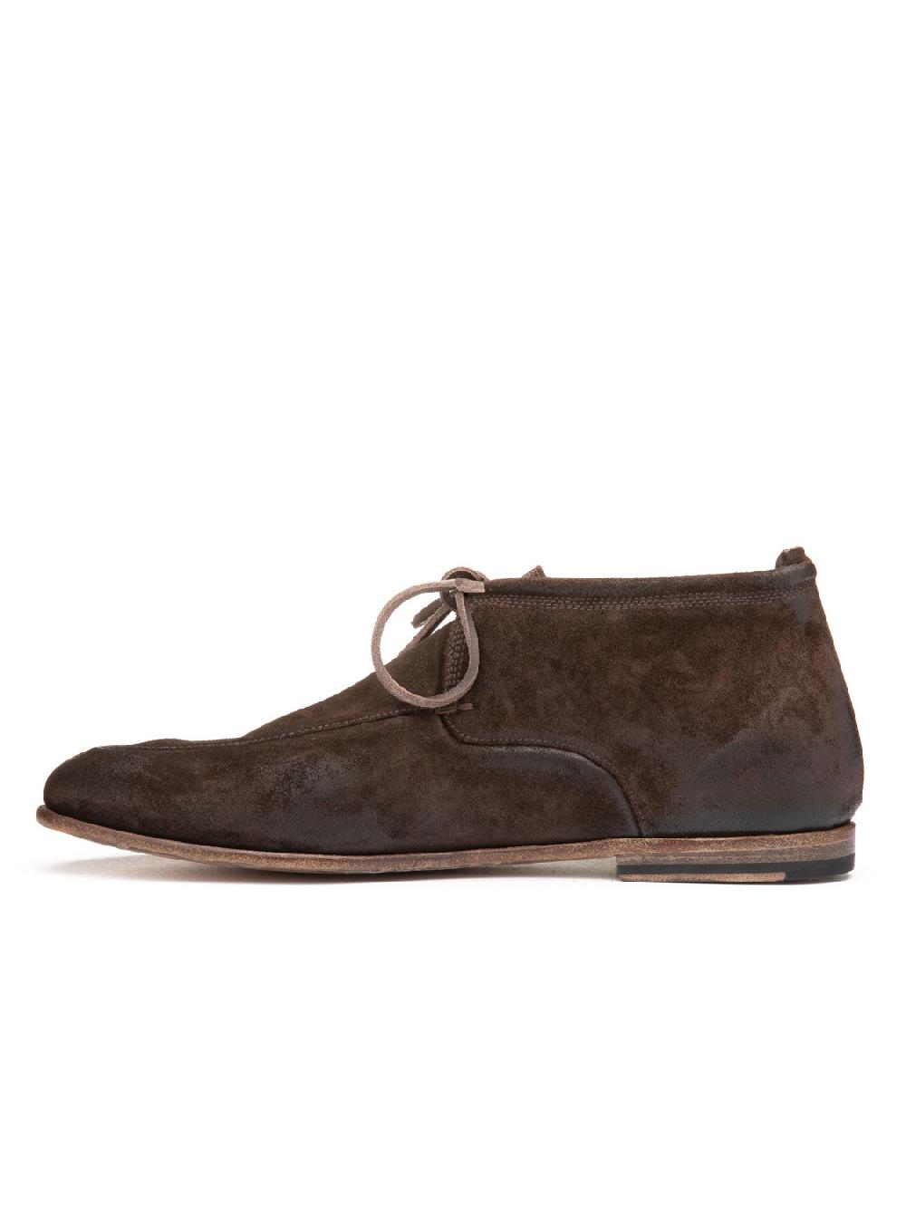 Silvano Sassetti Stivaletti Chukka in suede marrone scuro In Saldo