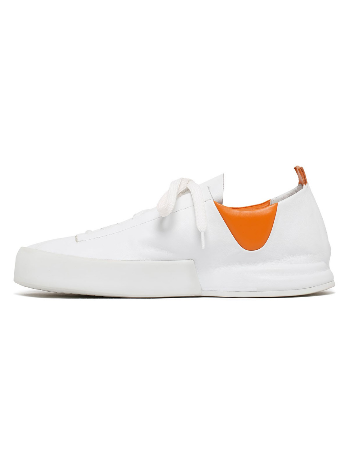 Silvano Sassetti Sneakers Incerti bianco e arancione 2025
