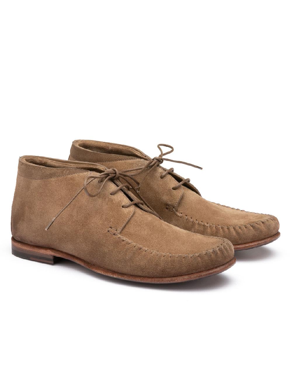 Silvano Sassetti Stivaletti in suede color brandy In Linea