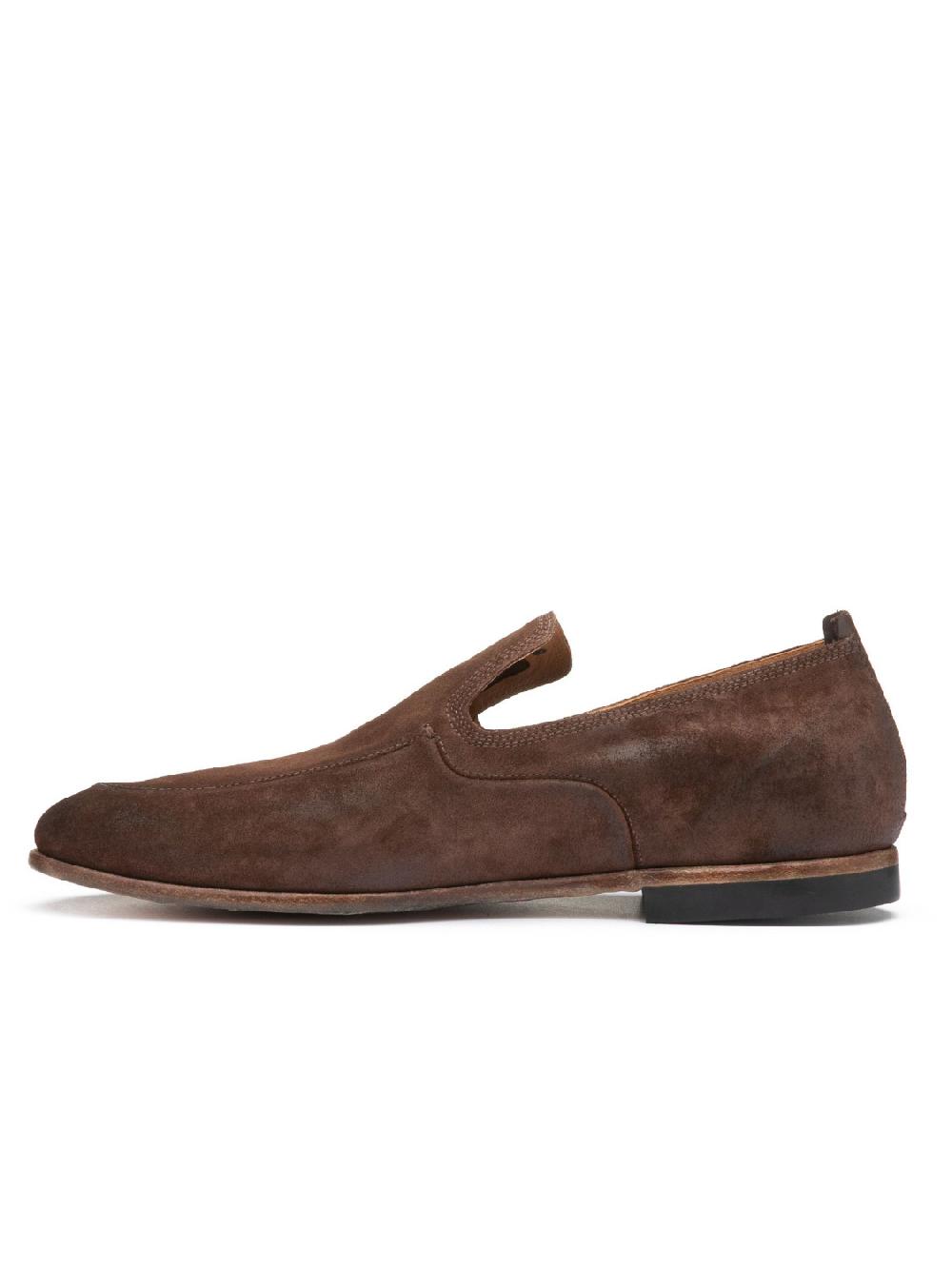Silvano Sassetti Mocassini in suede marrone Pezzi Unici