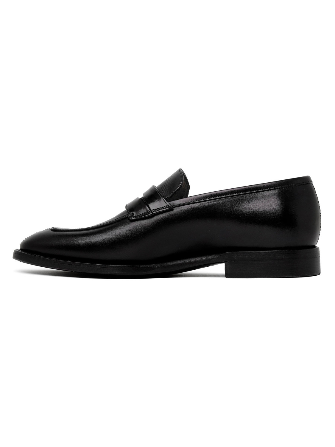 Silvano Sassetti Mocassini Marsiglia in pelle nera Shopping Online