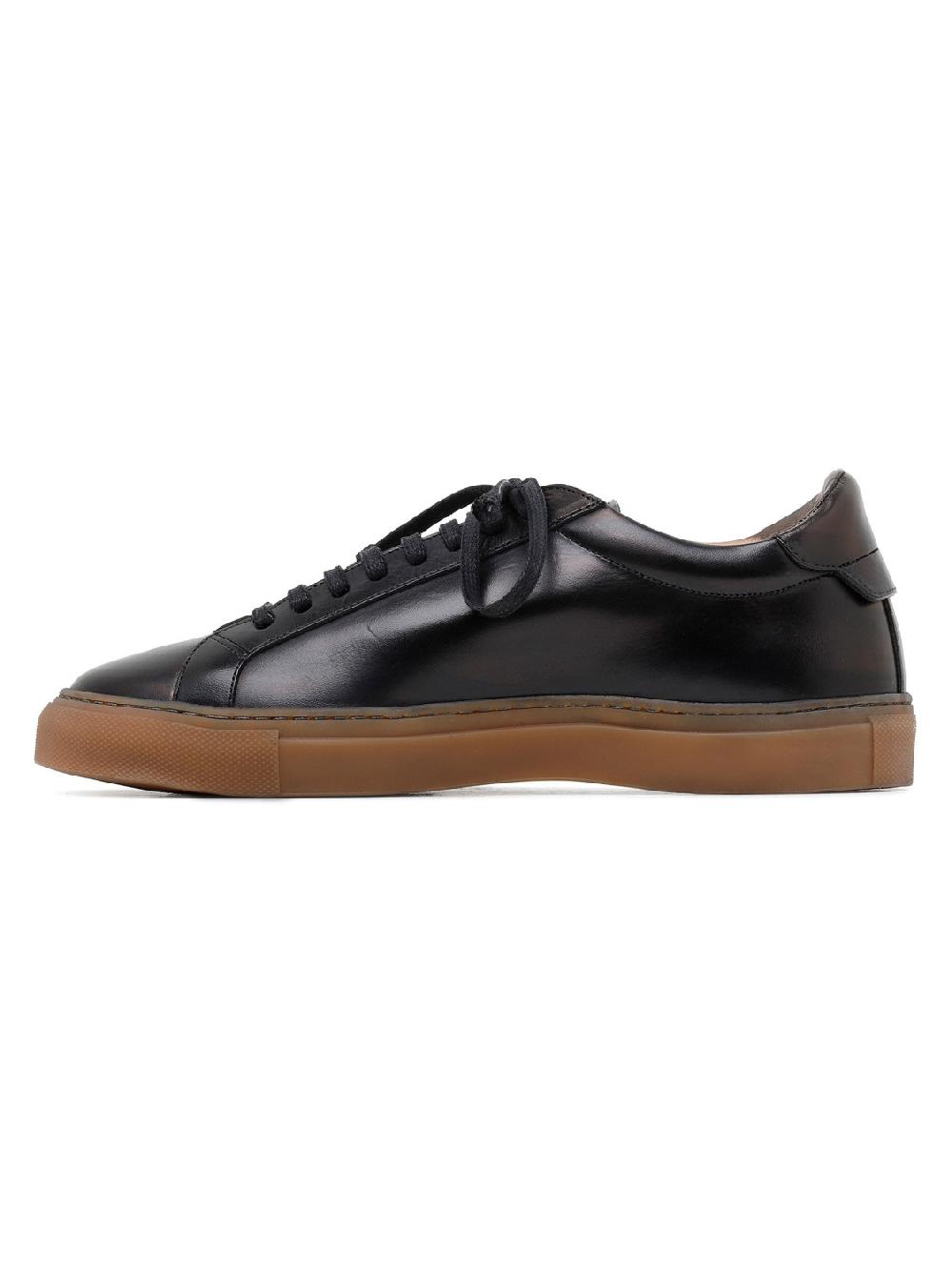 Silvano Sassetti Sneaker Romilly in pelle nera Convenienza
