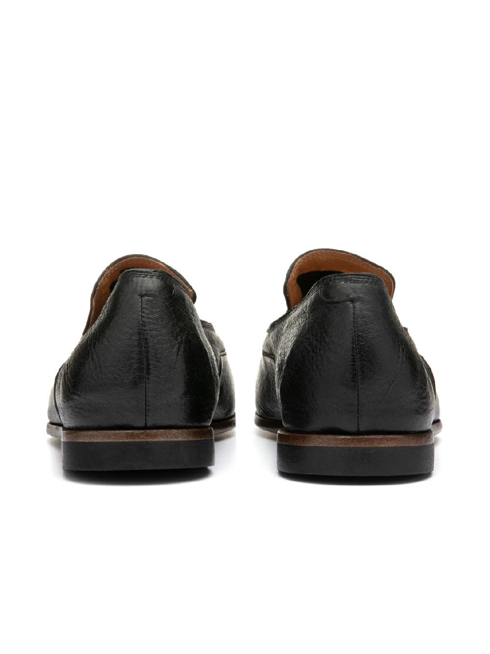 Silvano Sassetti Mocassini in pelle nera Sconto