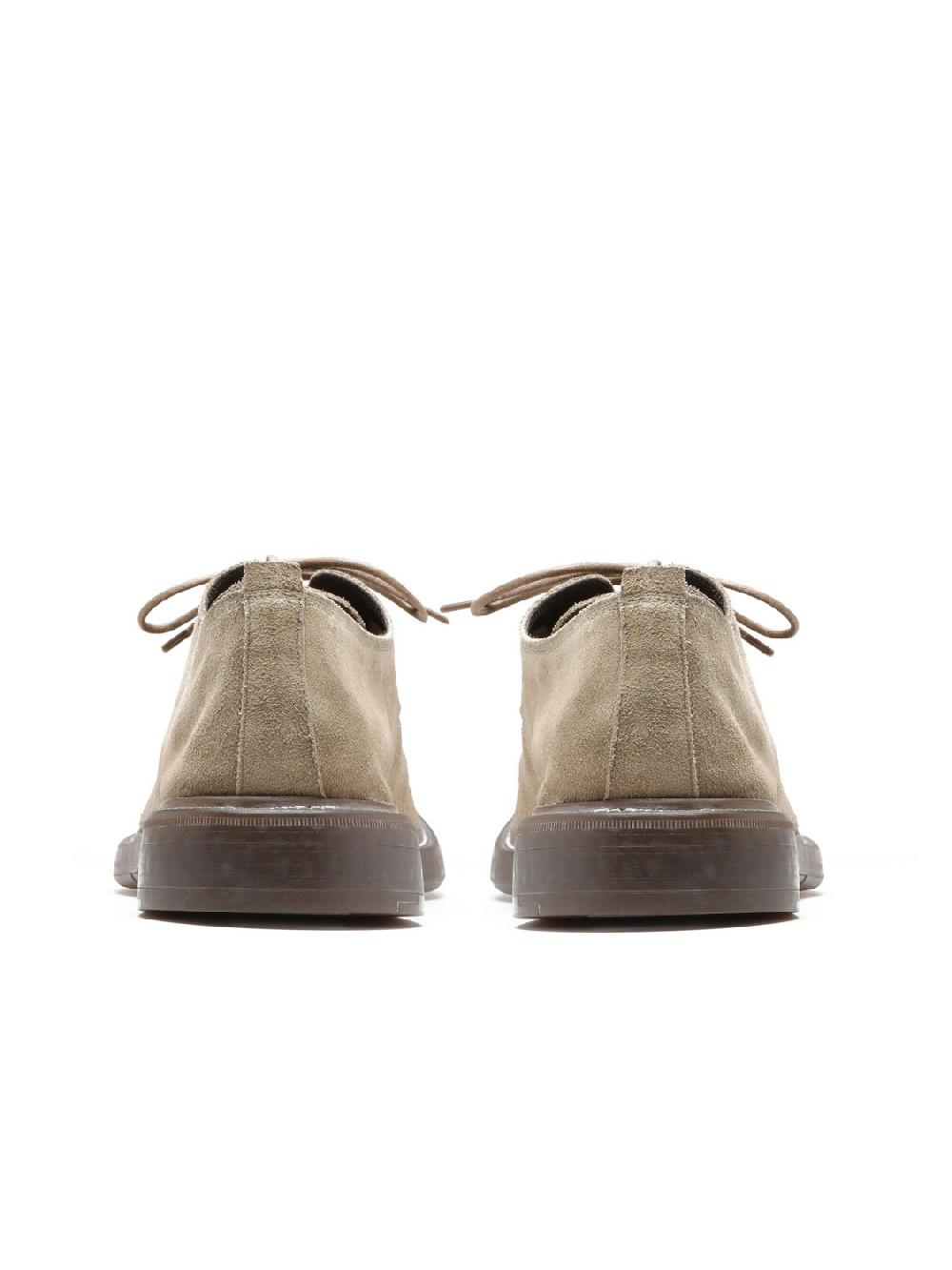 Silvano Sassetti Scarpe allacciate in suede color tortora Online