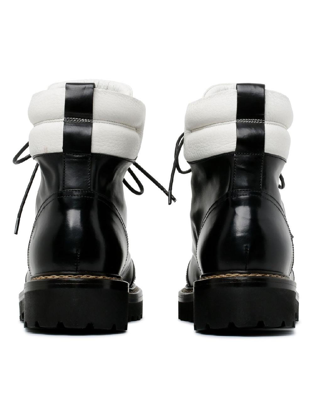 Silvano Sassetti Anfibi in pelle bicolor Saldi