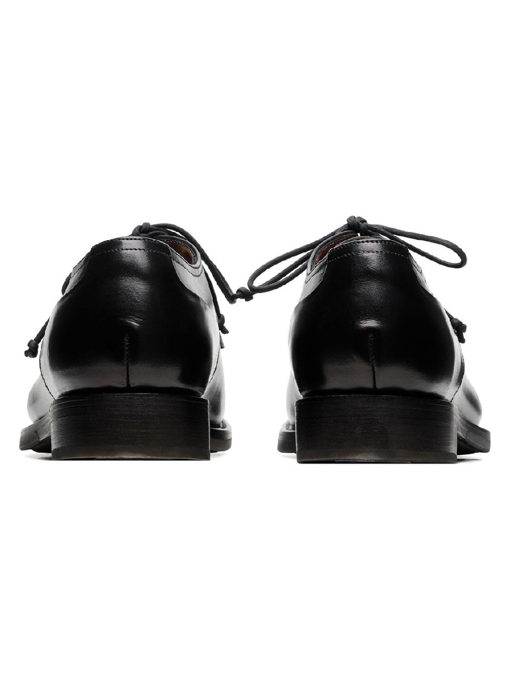 Silvano Sassetti Scarpe Derby Zurigo in pelle nera Negozi Online