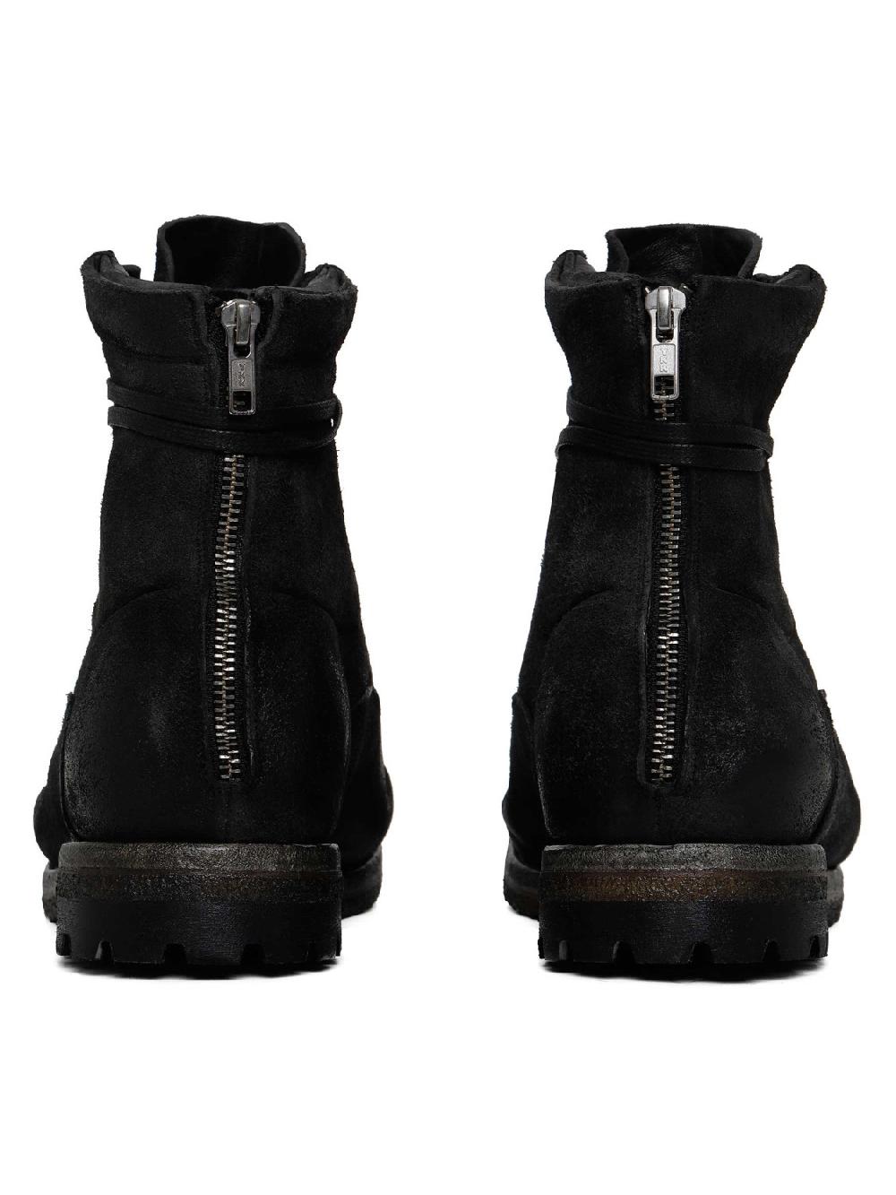 Silvano Sassetti Stivaletti in suede nero Vendita Calda