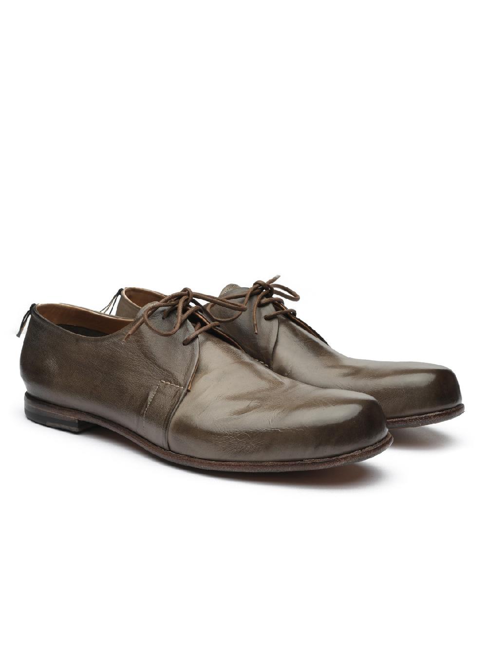 Silvano Sassetti Scarpe Derby in pelle grigia Soddisfazione Garantita