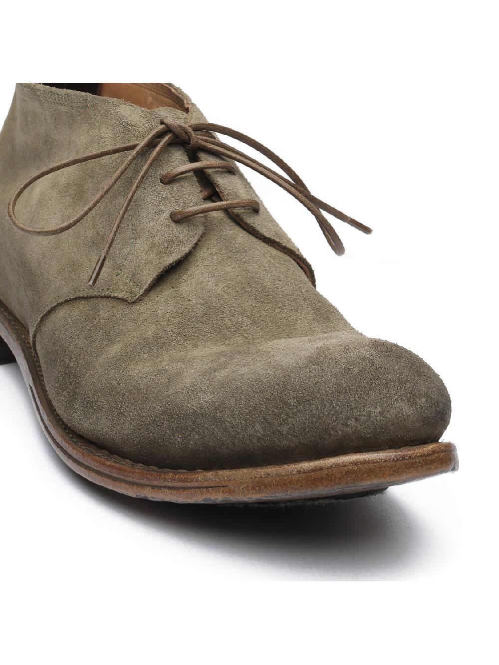 Silvano Sassetti Stivaletti in suede color kaki Promozione Limitata