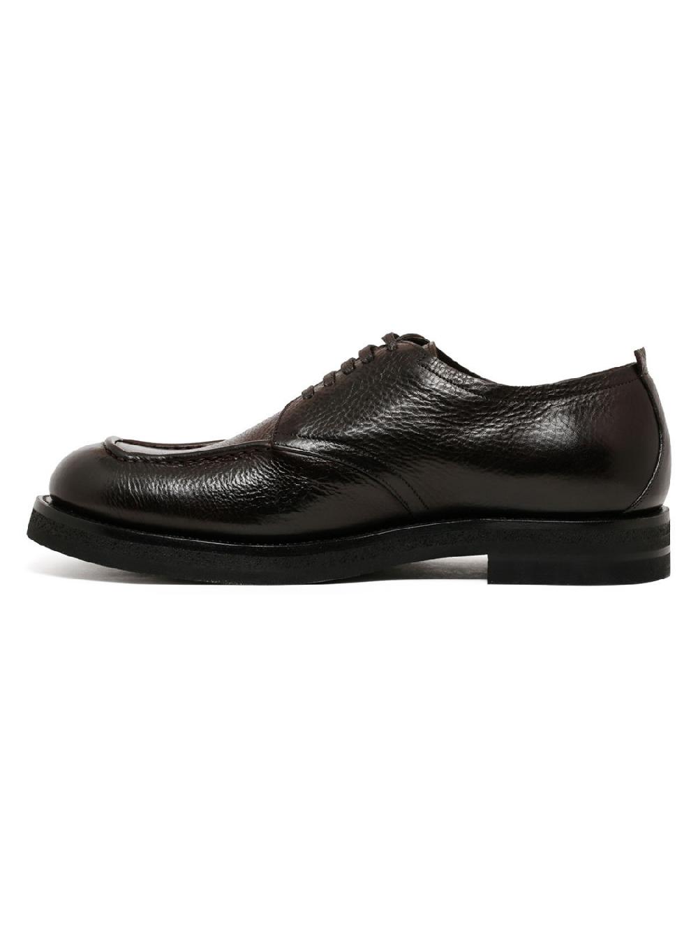 Silvano Sassetti Scarpe Derpy in pelle testa di moro Prezzo Ridotto