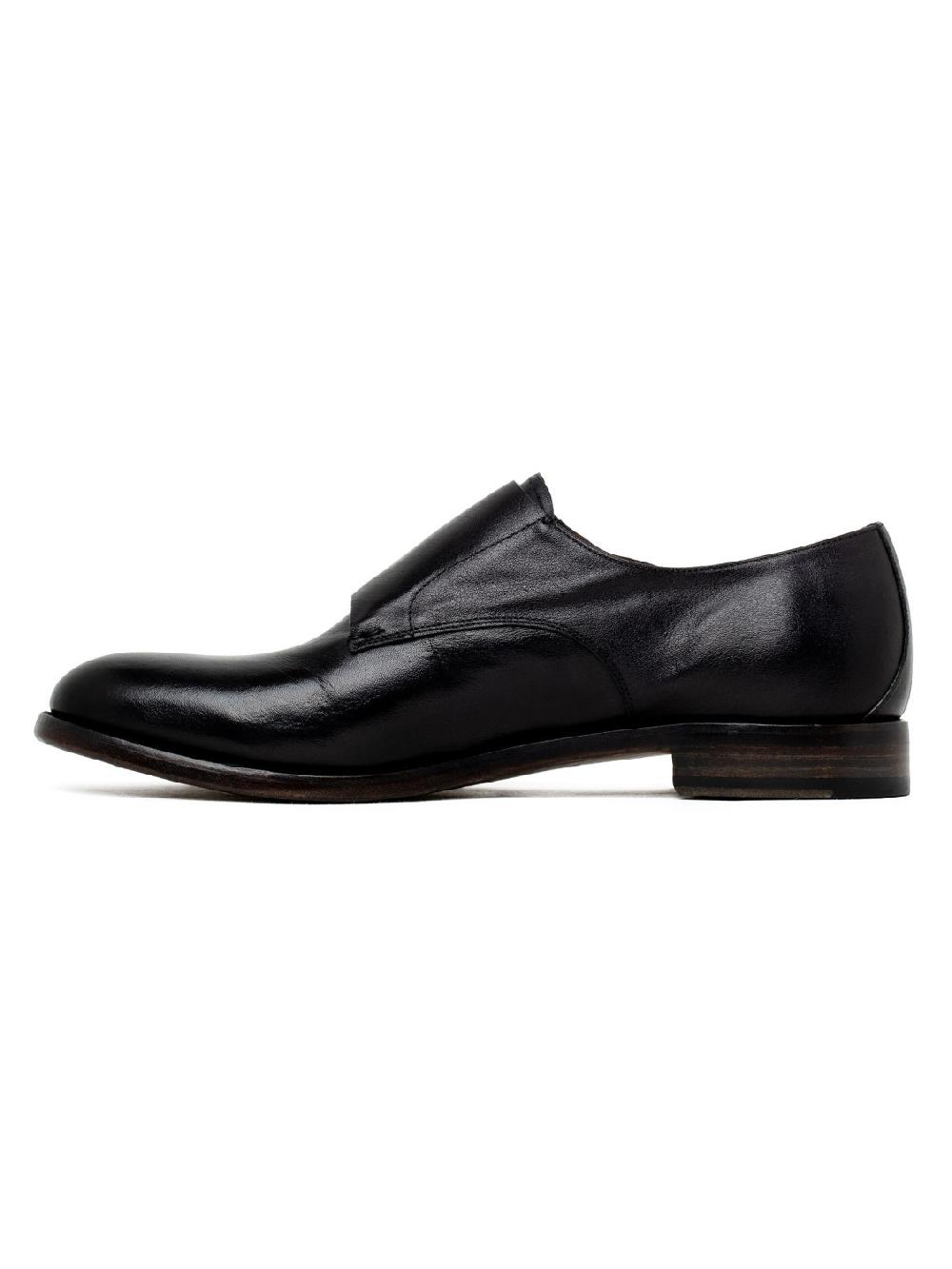 Silvano Sassetti Scarpe monk nere con doppia fibbia Convenienza