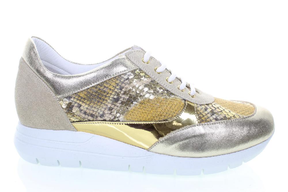 Soffice Sogno Sneaker in pelle con lacci Saldi Di Fabbrica