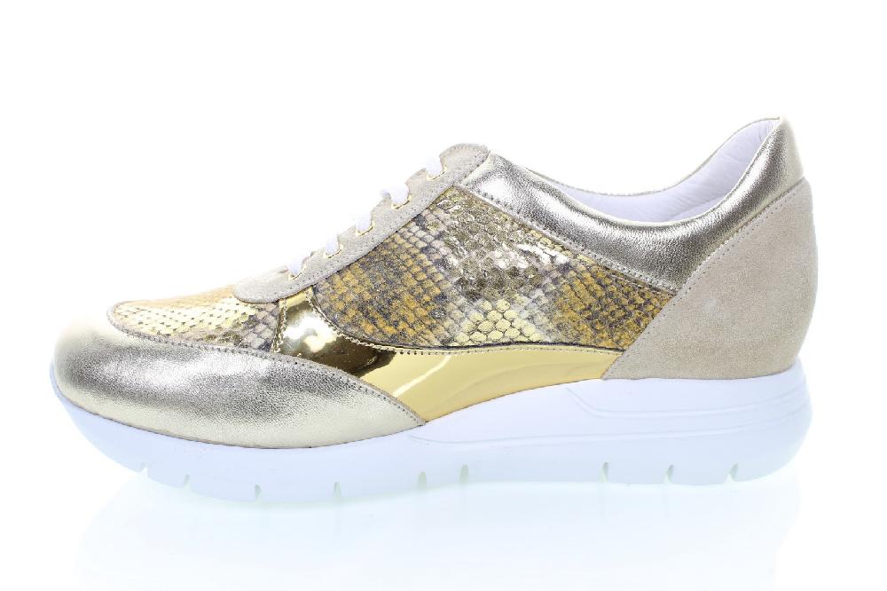 Soffice Sogno Sneaker in pelle con lacci Saldi Di Fabbrica