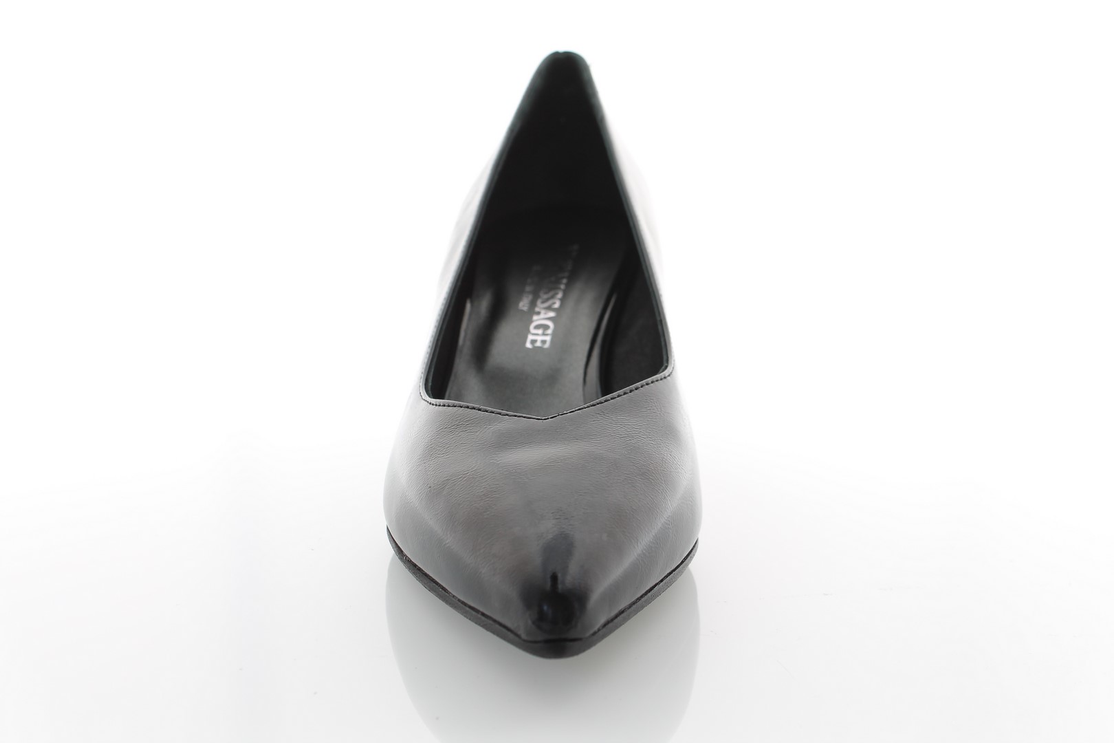 Soffice Sogno Décolleté in pelle effetto vernice Sconto