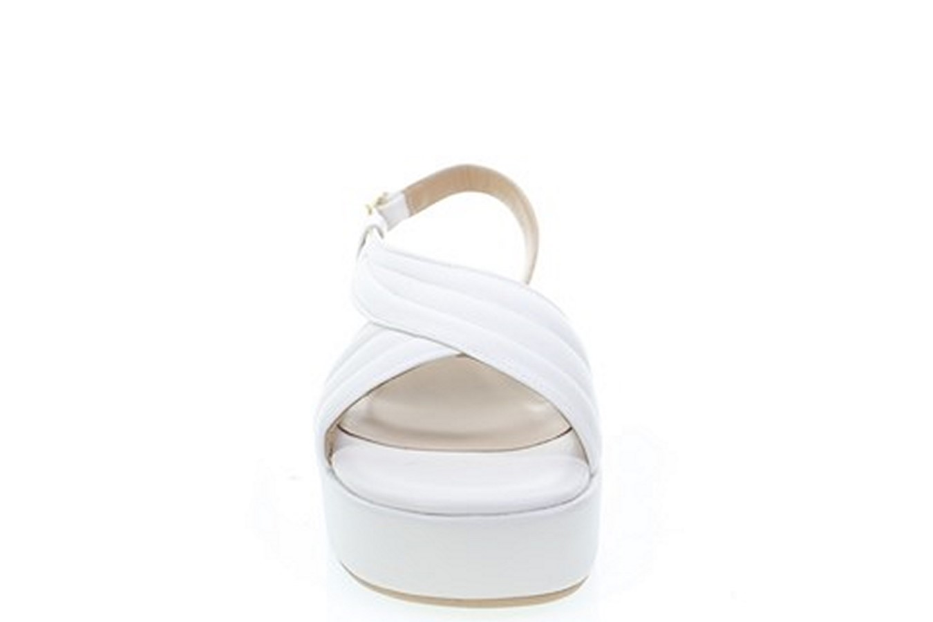 Soffice Sogno Sandalo in pelle con plateau Convenienza