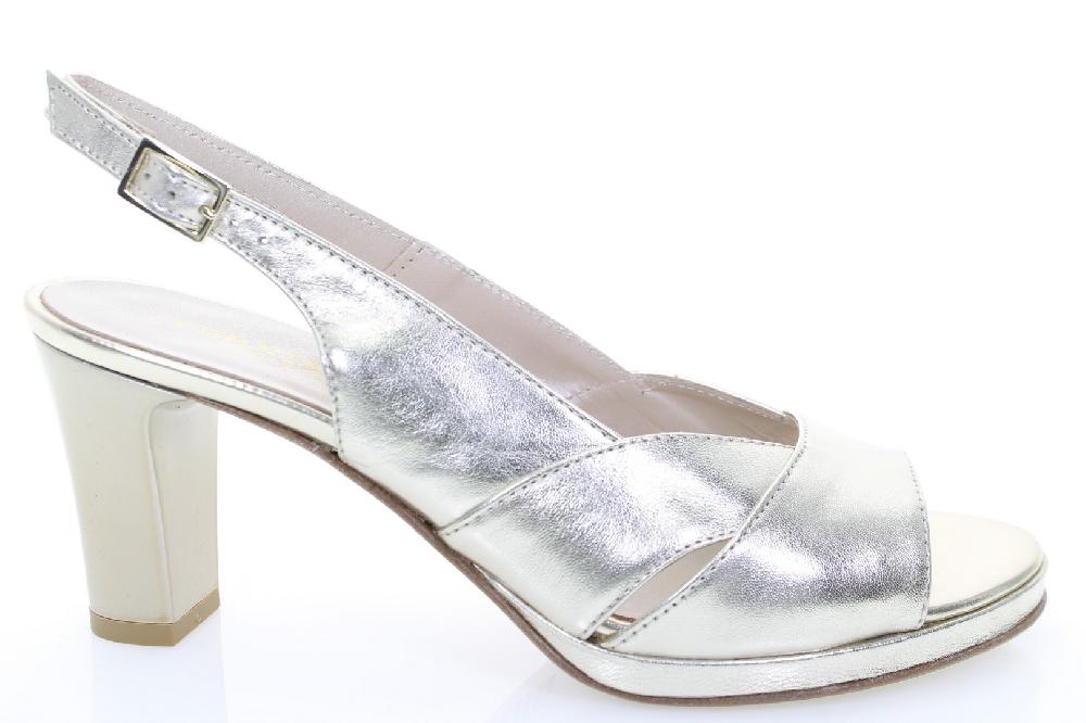 Soffice Sogno Sandalo in pelle laminata In Saldo
