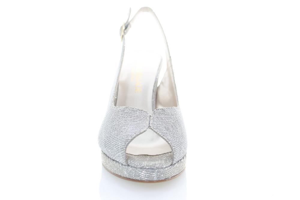 Soffice Sogno Sandalo in tessuto effetto glitter Saldi Di Fabbrica
