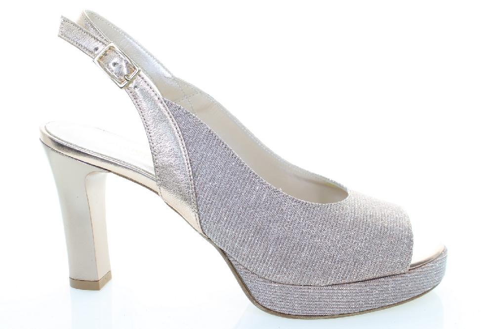 Soffice Sogno Sandalo in tessuto e laminato Moda