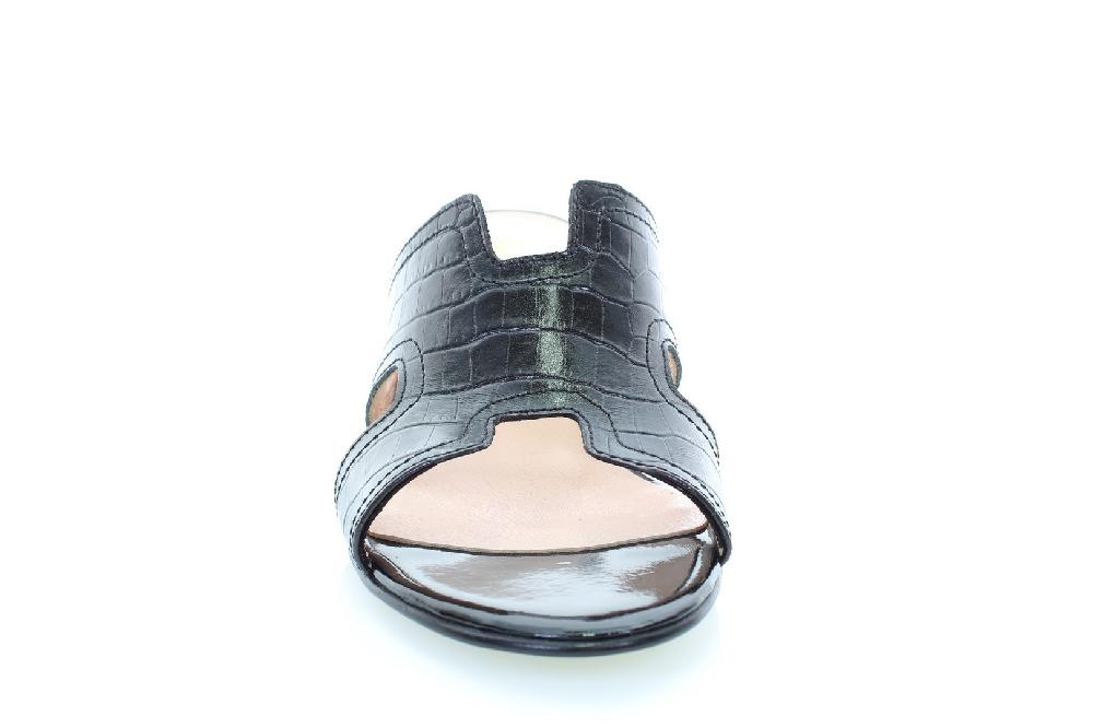 Soffice Sogno Sabot spuntato in pelle suola cuoio Outlet