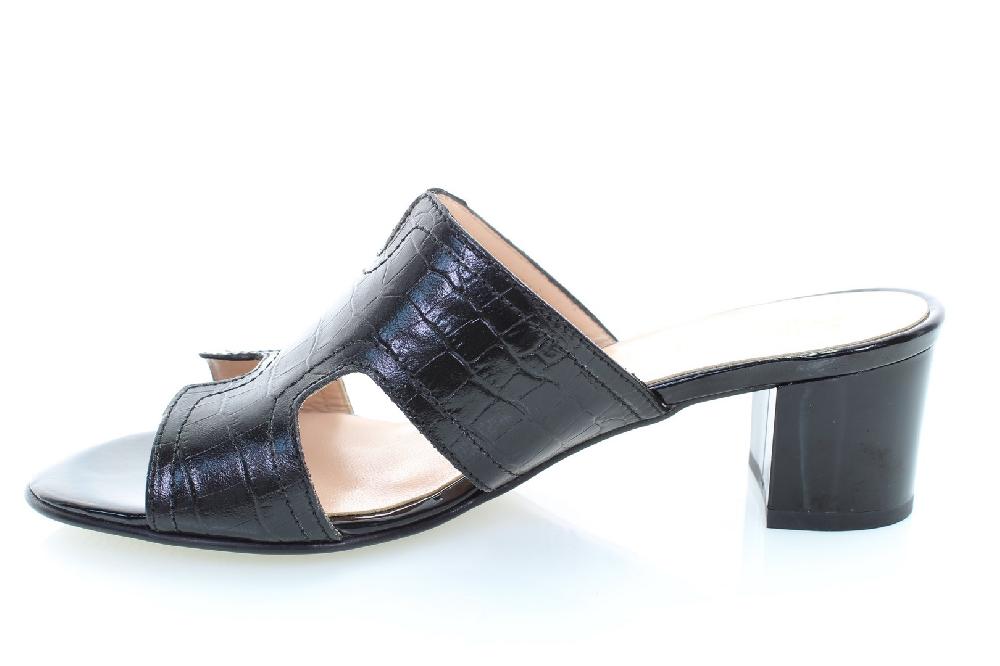 Soffice Sogno Sabot spuntato in pelle suola cuoio Outlet