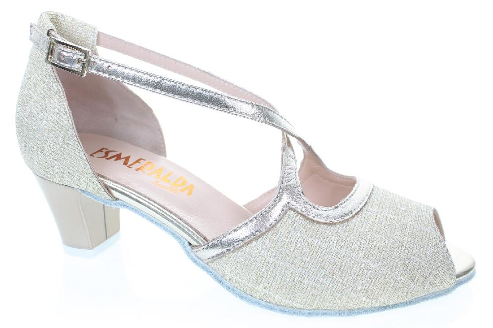 Soffice Sogno Scarpa da ballo in tessuto glitter Vendita Economica