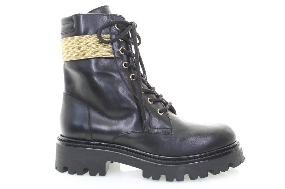 Soffice Sogno Anfibio in pelle con accessorio Moda