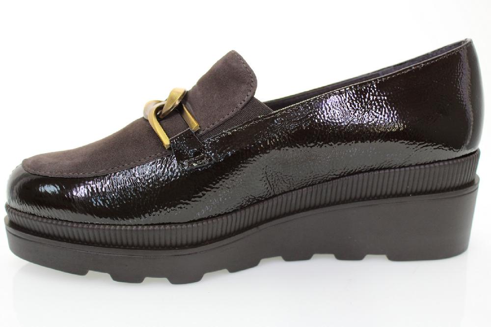 Soffice Sogno Slip on in pelle effetto vernice Italy