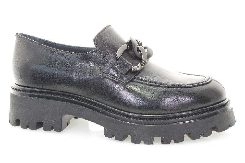 Soffice Sogno Mocassino in pelle con catena Prezzo Ridotto