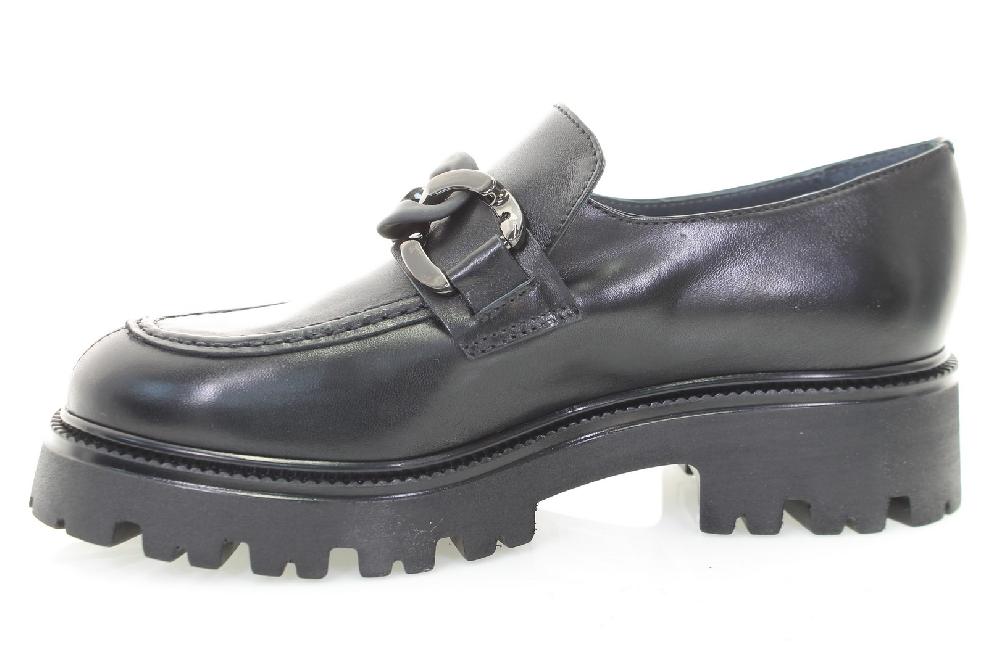 Soffice Sogno Mocassino in pelle con catena Prezzo Ridotto