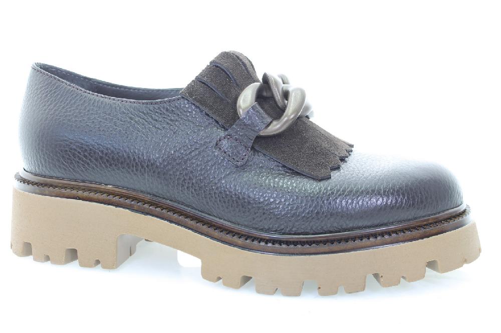 Soffice Sogno Slip on in pelle con frangia Shopping online