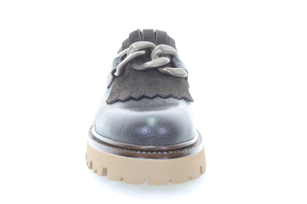Soffice Sogno Slip on in pelle con frangia Shopping online