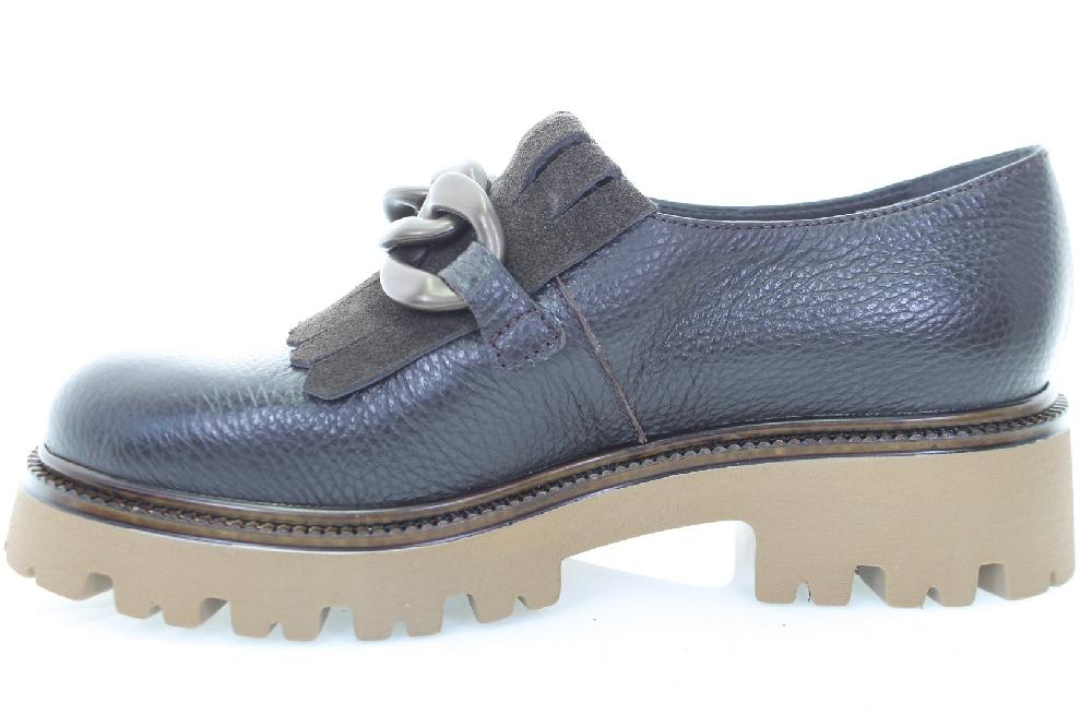 Soffice Sogno Slip on in pelle con frangia Shopping online